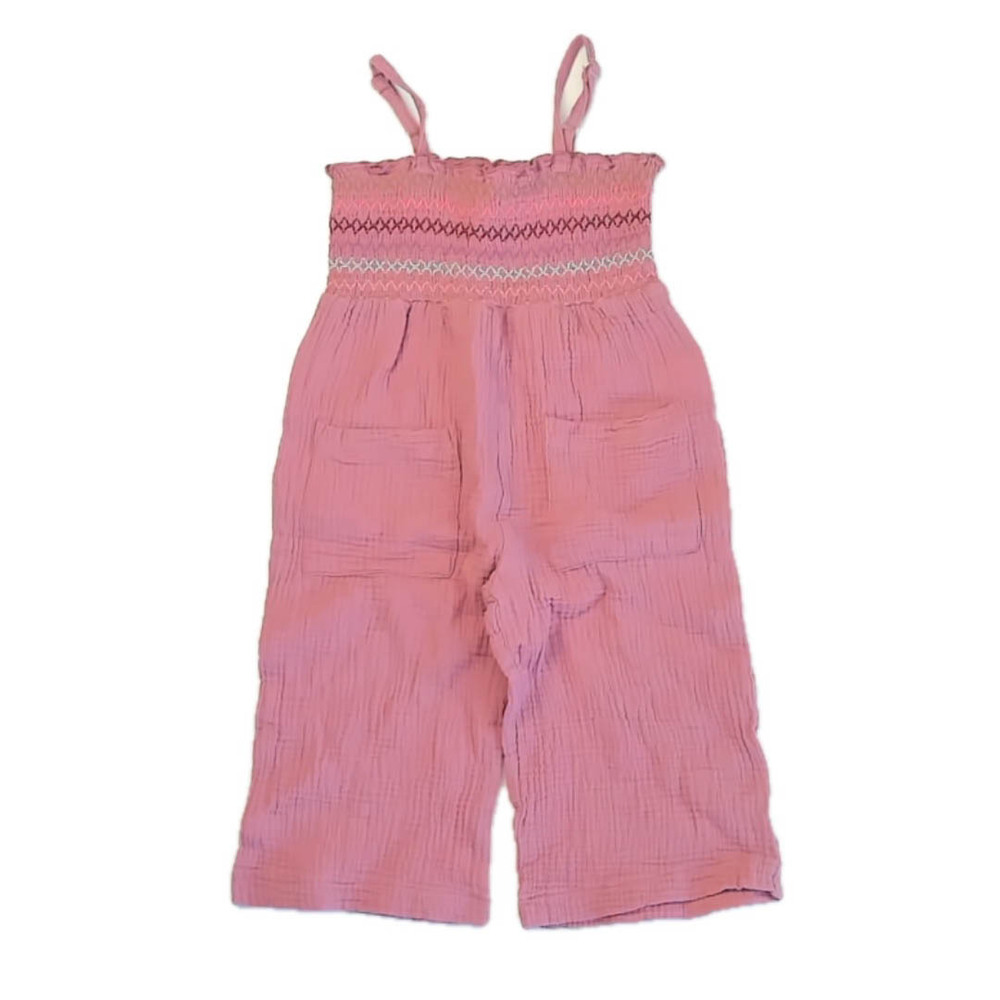 Maison Me Girls Pink Romper size: 4T